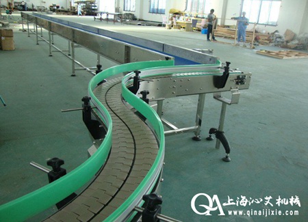 S型轉彎鏈板輸送機 S型轉彎鏈板輸送機