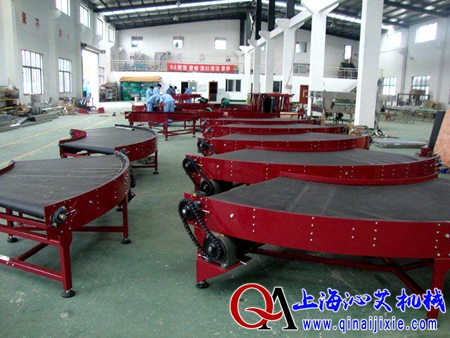 物流皮帶轉彎輸送機 物流皮帶轉彎輸送機